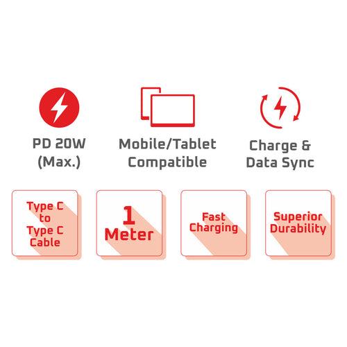 Z-CC200 - Type C to type C Cable