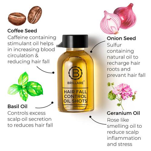 Mini Hair Fall Control Oil Shots To Reduce Seasonal Hair Fall Combo