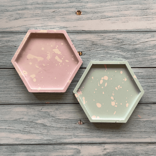 Trinket Tray Pair (Eco-friendly resin)