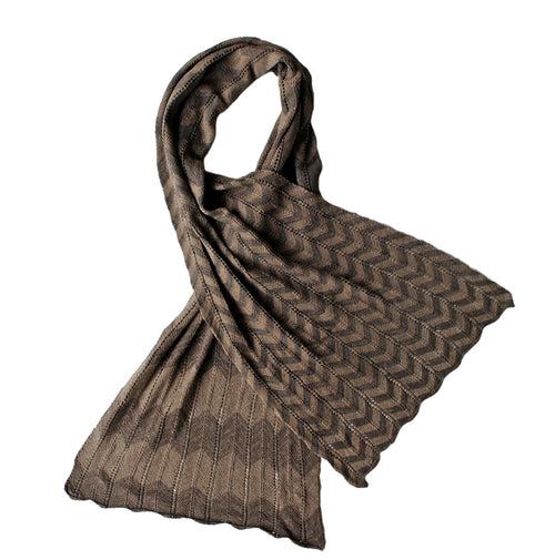 Chevron Scarf - Ash