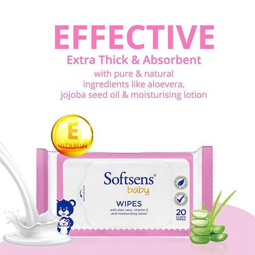 Skin Care Wet Wipes (20 Pcs) Pack of 12