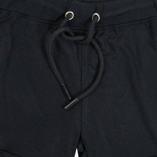 Rockstar jet black drawstring shorts