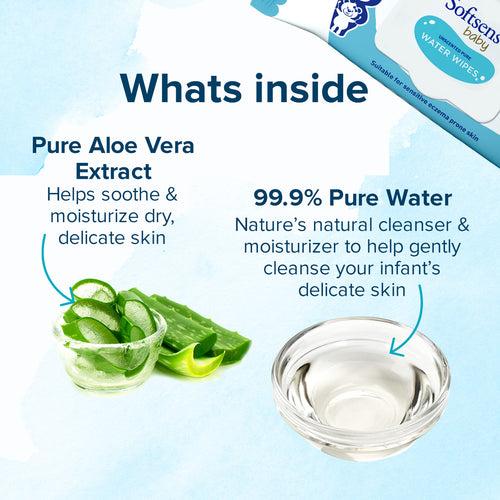 99.9% Pure Water Wipes (72 Wipes)