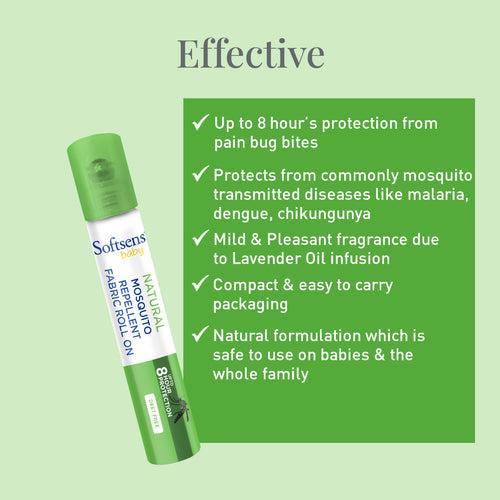 Natural Mosquito Repellent Fabric Roll-On - 8ml