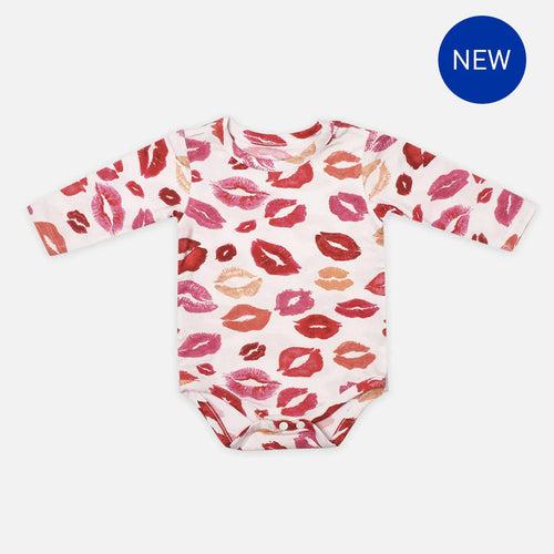 Sweet Kisses Bamboo Long-sleeved Bodysuit