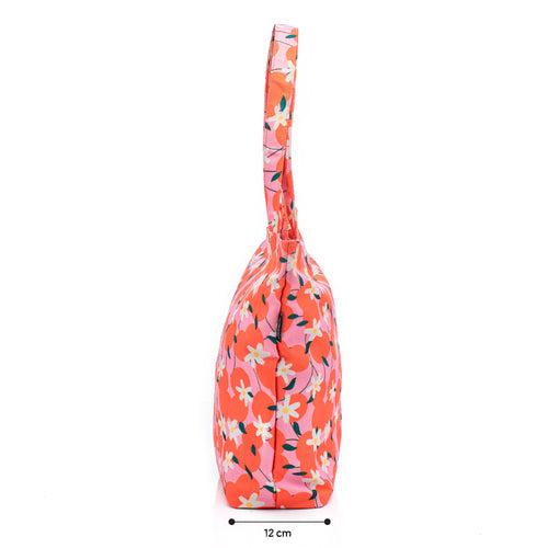 Orange Bloom- Tote Bag