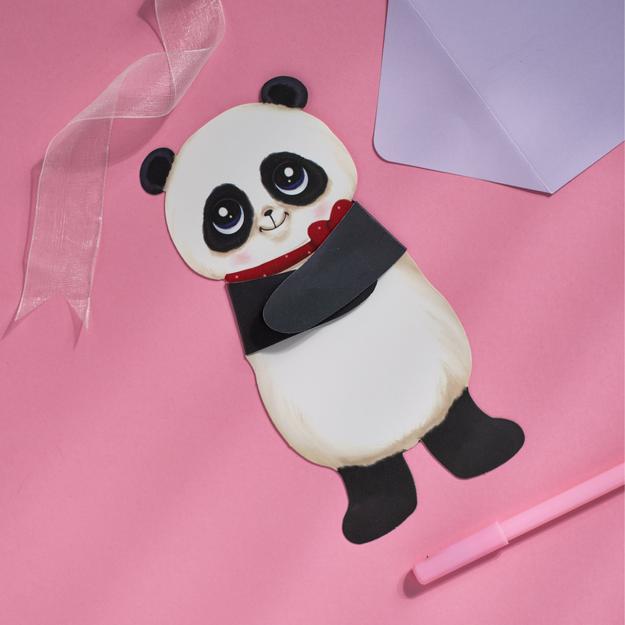 Panda Hug Card