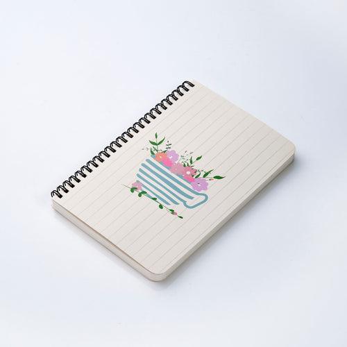 Teacup: Spiral Notebook (A5 / Plain)