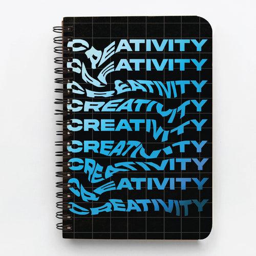 Creativity: Spiral Notebook (A5 / Plain)