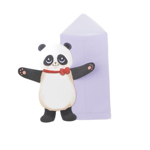 Panda Hug Card