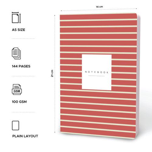 All-Purpose Notebook- Red Streak