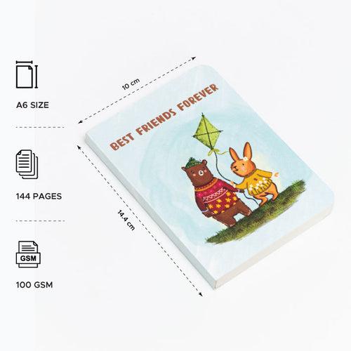 Best Friends Forever - Ruled Pocket Notebooks