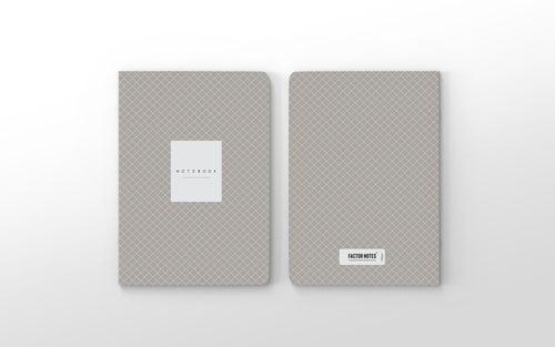 All-Purpose Notebook- Grey Grid