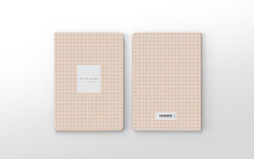 All-Purpose Notebook- Cream Grid