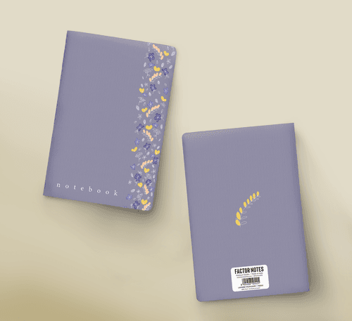 The Lavender Wildflower: All-Purpose Notebook (A5/100GSM)