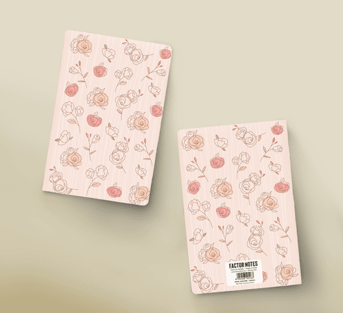 The Pastel Pink Roses: All-Purpose Notebook (A5/100GSM)