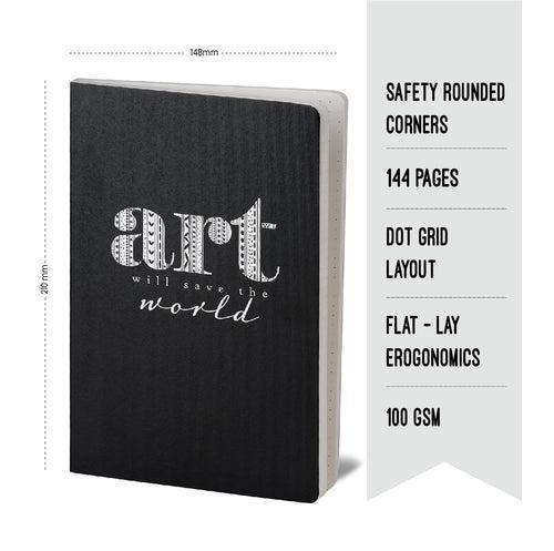 Art will Save the World: All-Purpose Notebook (A5/100GSM)