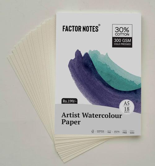 Artists Watercolour Sheets