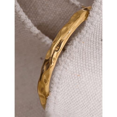 Ember Golden Bracelet Cuff - 18K Gold Coated