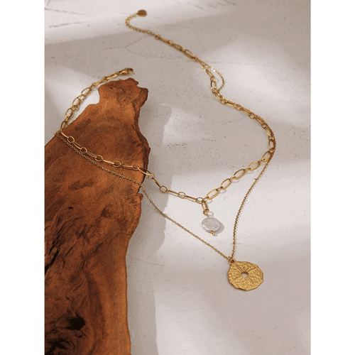 Gamora Stacking Necklace - 18K Gold Coated