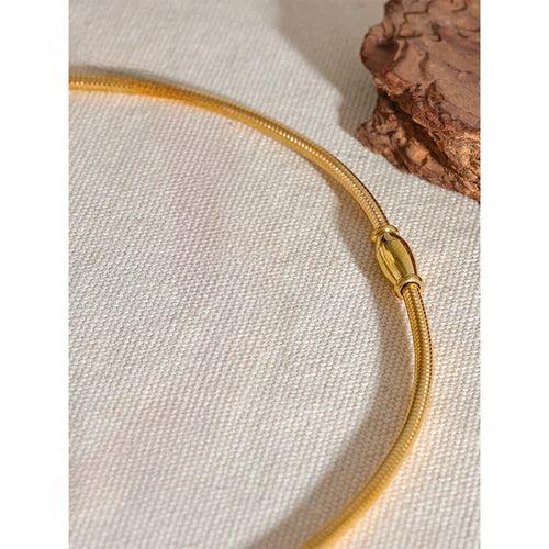 Glob Statement Choker - 18K Gold Coated