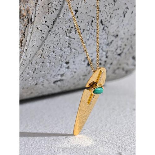 Moves Like Jagger Pendant - 18K Gold Coated