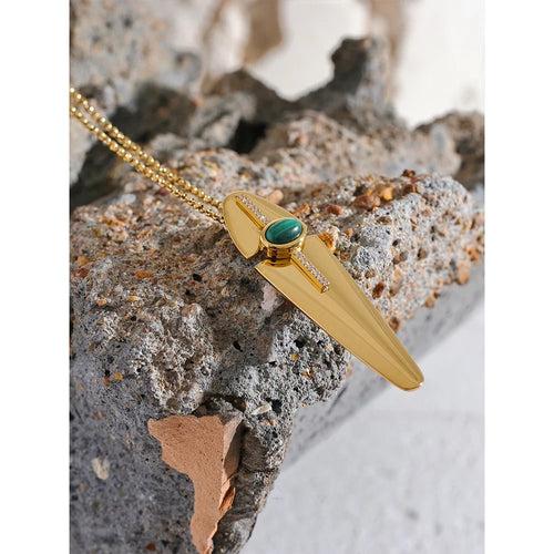 Moves Like Jagger Pendant - 18K Gold Coated