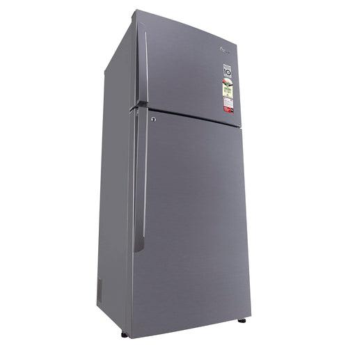 LG 446 L 1 Star Frost-Free Smart Inverter Double Door Refrigerator (GL-T502APZR.DPZZEBN, Shiny Steel, Convertible & Door Cooling+)