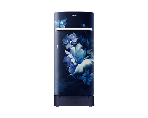 Samsung 189L 5 Star Inverter Direct-Cool Single Door Refrigerator (RR21C2H25UZ-HL,Midnight Blossom Blue)