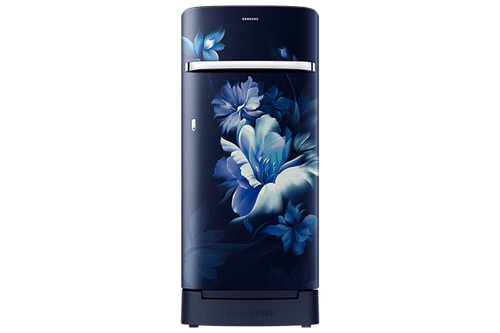 Samsung 189L 5 Star Inverter Direct-Cool Single Door Refrigerator (RR21C2H25UZ-HL,Midnight Blossom Blue)