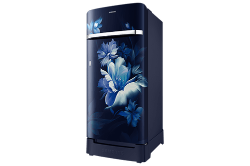 Samsung 189L 5 Star Inverter Direct-Cool Single Door Refrigerator (RR21C2H25UZ-HL,Midnight Blossom Blue)