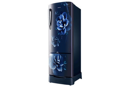 Samsung 246L 3 Star Inverter Direct-Cool Single Door Refrigerator (RR26C3893CU-HL,Camellia Blue)