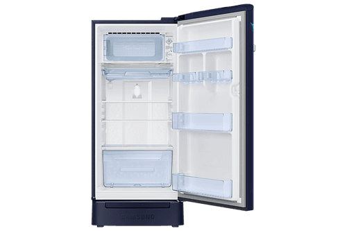 Samsung 189L 5 Star Inverter Direct-Cool Single Door Refrigerator (RR21C2H25UZ-HL,Midnight Blossom Blue)