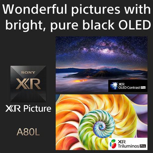 Sony Bravia 139 cm (55 inches) XR Series 4K Ultra HD Smart OLED Google TV XR-55A80L IN5