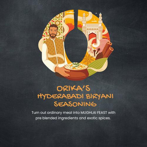 Orika Hyderabadi Biryani Seasoning Combo (Pack of 3, 85gms each)