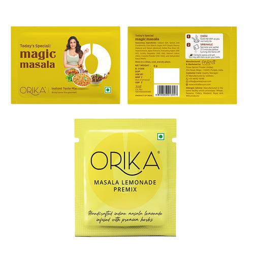 Today's Magic Masala + Masala Lemonade Mix 1+1 single use sachets (Sample)