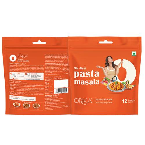 We-Desi Pasta Masala, All in One Masala, 12 single use sachets