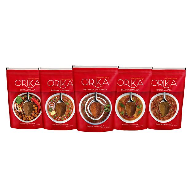 Regional Speciality combo spices (Chana, Sambhar, Dal Makhni, Pav Bhaji, Rajma Masala)