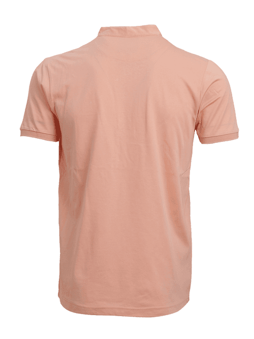 OTTO - Light Pink Polo Collar T Shirt - GOMCVM34215_1