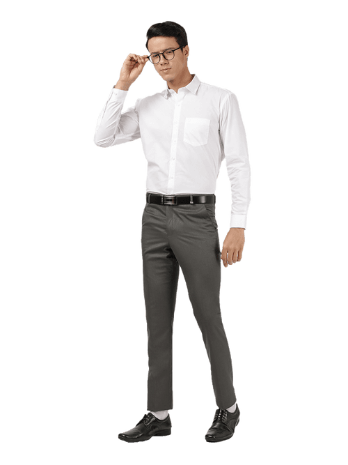 OTTO - Grey Formal Core Trousers - NORTON_4