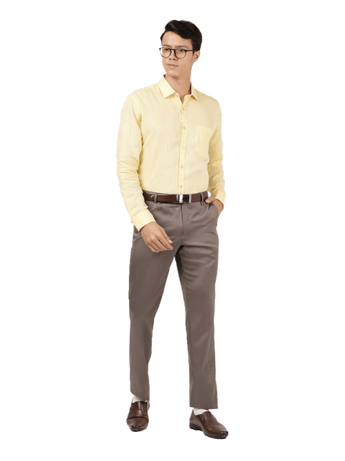 OTTO - Coffee Formal Core Trouser - RUSSIAMO_3