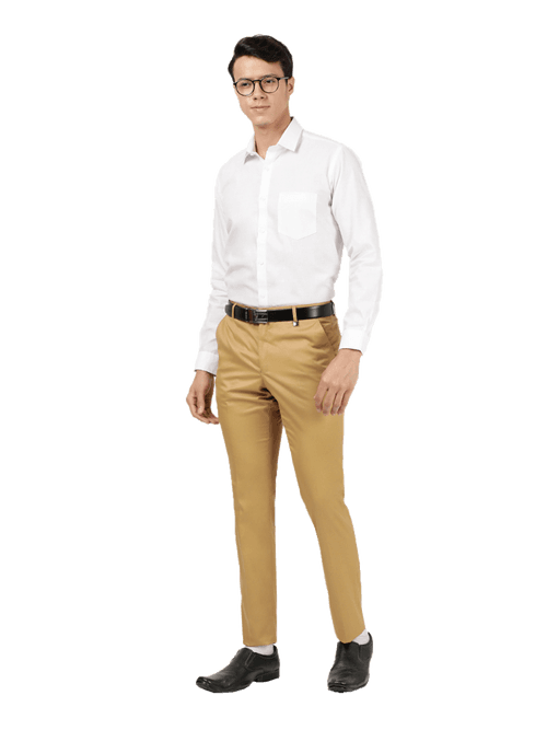 OTTO - Khaki Formal Core Trouser - WILTON_2