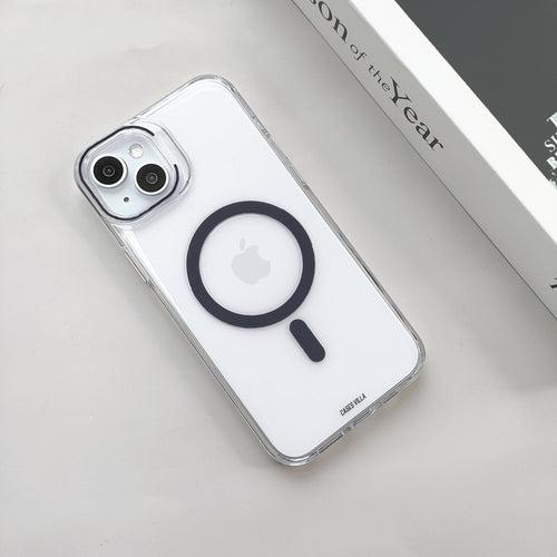 iPhone 15 Cover - Luxury MagSafe Anti-Yellow Clear Case