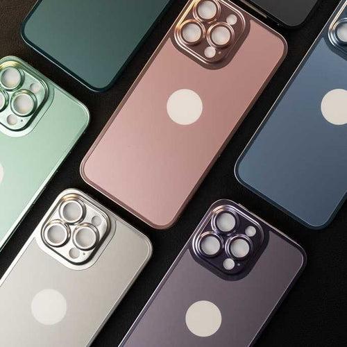 iPhone 13 Pro Max 360 Degree Cover - Titanium Alloy Ultra Thin Metal Case with Camera Protection