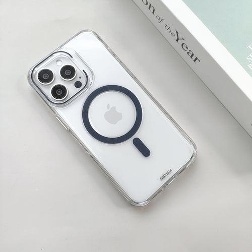 iPhone 15 Series - Luxury MagSafe Anti-Yellow Clear Case