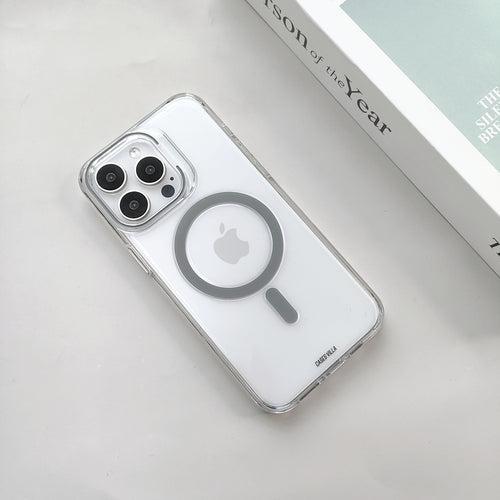 iPhone 15 Series - Luxury MagSafe Anti-Yellow Clear Case