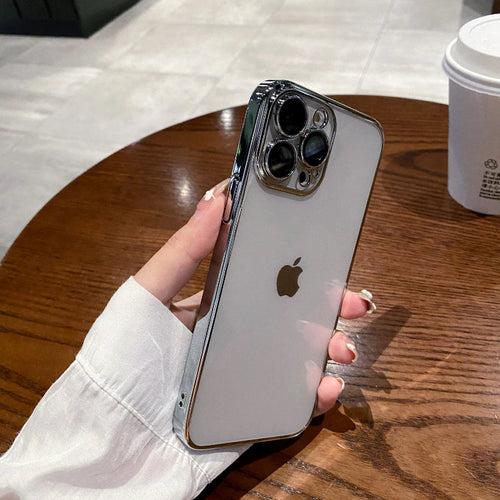 iPhone 15 Plus Cover - Luxury Electroplating Case with Camera Protection