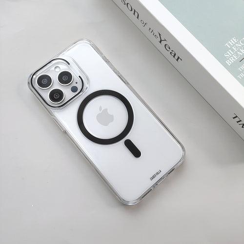 iPhone 15 Series - Luxury MagSafe Anti-Yellow Clear Case