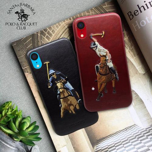 iPhone 12 Mini - Santa Barbara Jockey Series Genuine Leather Case Cover