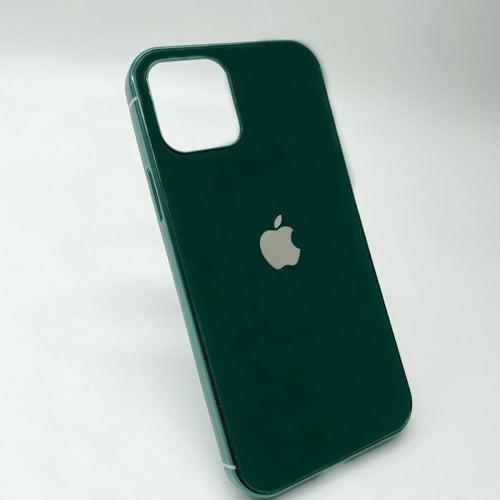 iPhone 12 / 12 Pro - MyCase Glass Finish Chrome Border Soft Case Cover